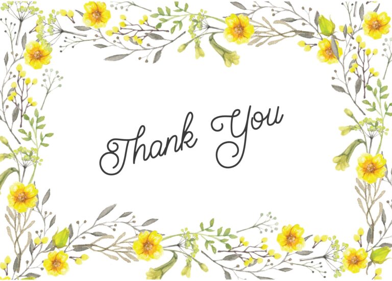 Charlie Thank You Card