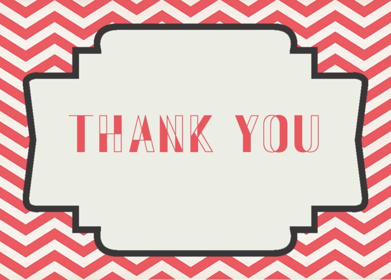 Harriet Thank You Card