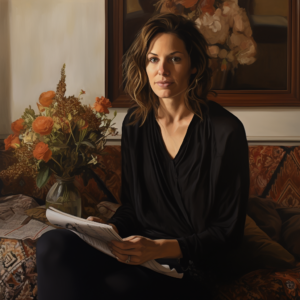grieving wife