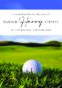 Memorial celebration invitation with golf course background