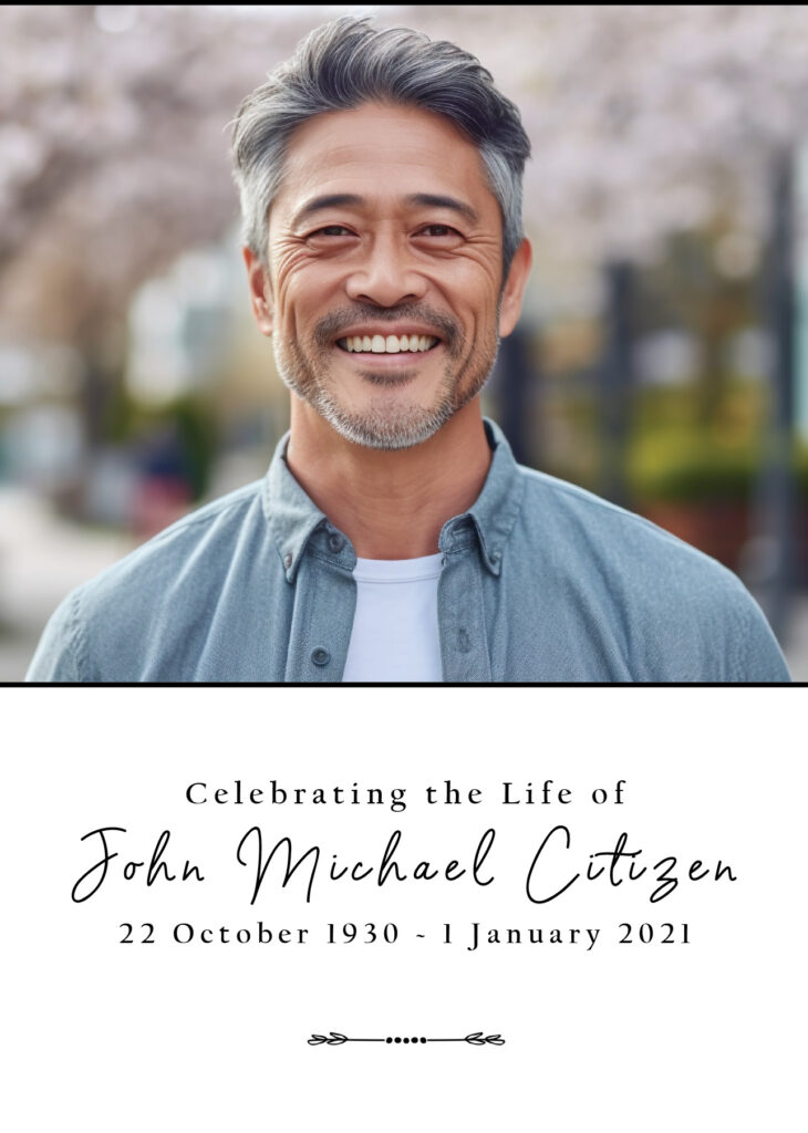Smiling man at a celebration event