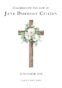 Memorial card with cross and flowers, Jane's life.