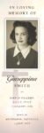 Memorial card for Giuseppina Smith, 1930-2024.